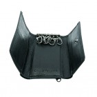 Grand portefeuille avec porte chéquier 100% cuir véritable Porte-clés OFFERT