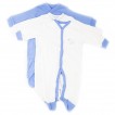 Lot de 3 - Pyjama - Grenouillère - Mixte bébé 100% Coton - 3 cloris
