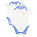 Lot de 3 - Pyjama - Body - Mixte bébé 100% Coton - 3 coloris bleu