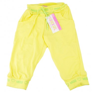 Jogging Jaune fille - Pantalon De Sport L'été - Confortable et girly