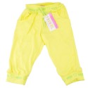 Jogging Jaune fille - Pantalon De Sport L'été - Confortable et girly