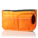 PACK Organiseur de sac à main / sac de voyage - 14 Compartiments - (H16,5 x L27,5 x P8,5 cm) - Porte cles Cuir, detachable