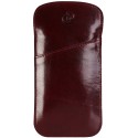 Etuis iPhone 7, étui pochette 100% Cuir + lingette Microfibre