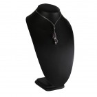 Collier argent 925 Perles olives Cristaux - Bijoux argent - 490
