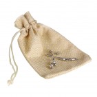 Boucles d'oreilles pendantes en argent massif 925 Perles N645