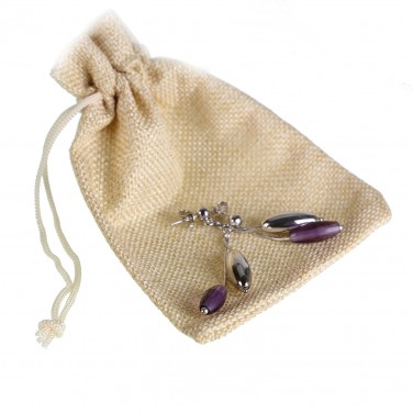 Boucles d'oreilles pendantes Argent 925 Cristaux - Bijoux - OLIVIA 483