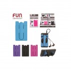 HT1142 étui carte adhesif et support smartphone