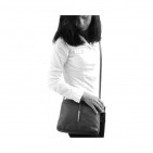 Sac bandoulière Cuir marron clair BARI N1190 Sac en cuir PRIX DU WEB