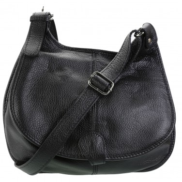 Sac bandulière Cuir marron PRATO N1016 Sac à main