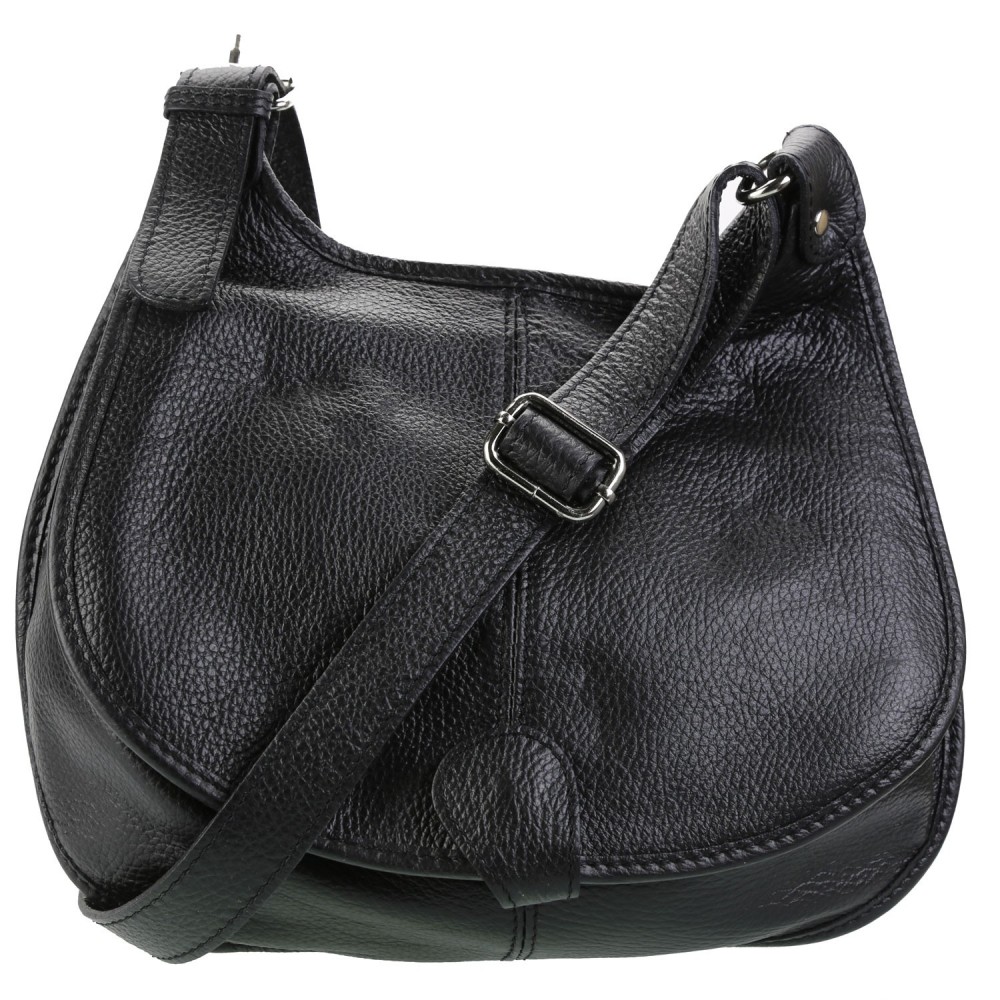 Sac bandulière Cuir marron PRATO N1016 Sac à main
