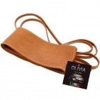 Ceinture pour femme. large à nouer en cuir de vachette - Accessoire Tendance