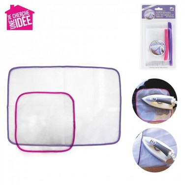 filet de repassage effet pattemouille x2, 1-fois a