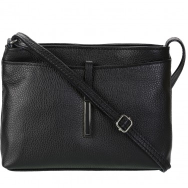 Sac bandoulière Cuir marron clair BARI N1190 Sac en cuir PRIX DU WEB