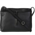 Sac bandoulière Cuir marron clair BARI N1190 Sac en cuir PRIX DU WEB