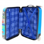 Valise enfant/fille ROSE LOVE PARIS 2031 ABS 50CM