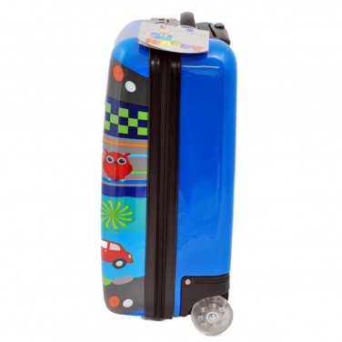 Valise enfant/fille ROSE LOVE PARIS 2031 ABS 50CM