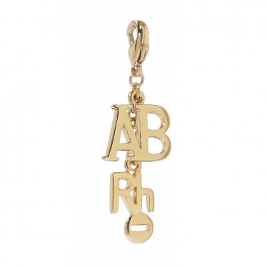 Charm AB Rh- plaqué Or 24 carats Bijoux mode N998
