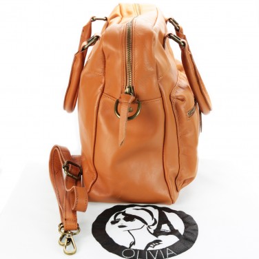 Sac à Main Femme Cuir, Sac en cuir De Vachette - Porte Main / Epaule modèle "So-CITY"