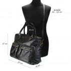 Sac à Main Femme Cuir, Sac en cuir De Vachette - Porte Main / Epaule modèle "So-CITY"