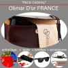 Etui porte Clés / Cartes 3 EN 1 porte-clés/porte-monneie. portefeuille cuir noir TK150 Idée cadeau homme femme