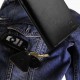 PACK Cadeau Portefeuille homme cuir marron + porte-clés + emballage TK, Noël Anniversaire 