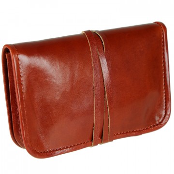 Pochette étui iPhone Smartphone "Go-Mobile" 100% CUIR, étui pour le téléphone, baladeur Cuir Véritable 15,5 x 10 cm