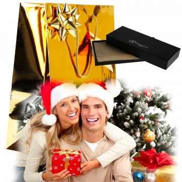 Etui "KLASIK" 100% CUIR, étui à lunettes de vue, étui en cuir véritable 18 x 7 cm