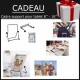 Grande trousse en cuir, organisateur, crayons stylos "ARCHI" 100% CUIR 21 x 11 cm -Trousses Scolaires, Etudiants, Dessinateurs