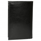 Portefeuille cuir noir TK243 / PACK cadeau Noël, une Fête, un Anniversaire