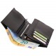Portefeuille cuir noir TK243 / PACK cadeau Noël, une Fête, un Anniversaire