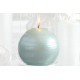 Bougie Ronde "ONYX" diamètre 12 cm VERT