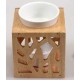 Evaporateur avec cadre en bois h 12cm b 10cm