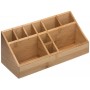 Organiseur en bambou naturel 23 x 9 cm