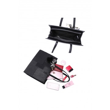 Sac à main femme   + Cadeau surprise, Sac Cabas Femmes PU Cuir ECO Grand Sac a Main Travail Cours Lycee Bandouliere