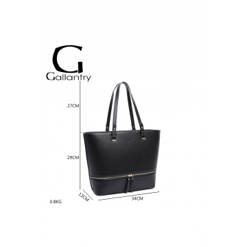 Sac à main femme   + Cadeau surprise, Sac Cabas Femmes PU Cuir ECO Grand Sac a Main Travail Cours Lycee Bandouliere