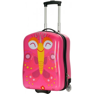 Valise enfant/fille ROSE LOVE PARIS 2031 ABS 50CM
