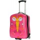 Valise enfant/fille ROSE LOVE PARIS 2031 ABS 50CM