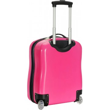 Valise enfant/fille ROSE LOVE PARIS 2031 ABS 50CM
