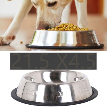 chiens d'alimentation 21x45cm