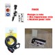 Antivol vélo + Pompe à vélo + kit réparation vélo