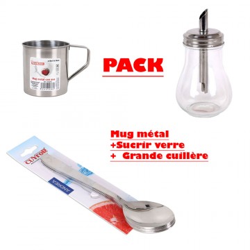 mug avec poignée en métal privilège 10cm