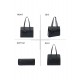 Sac à main femme   + Cadeau surprise, Sac Cabas Femmes PU Cuir ECO Grand Sac a Main Travail Cours Lycee Bandouliere