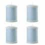 Bougie Cylindrique "GLASS SCENTED CANDLE BABY" 7X10 cm BLEU