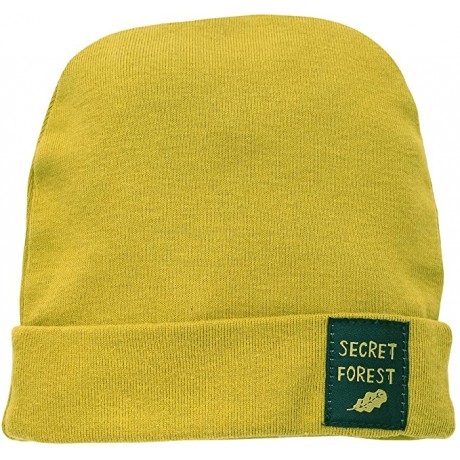 Pinokio - Secret Forest - Bonnet Garçon Fille Unisexe Chapeaux Coton Bébé Casquette Enfant Jaune