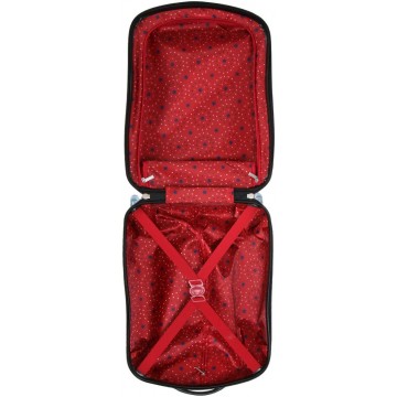 Valise cabine enfant/fille ROSE LOVE PARIS ABS 50X33X20CM