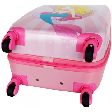 Valise enfant/fille ROSE LOVE PARIS 2031 ABS 50CM