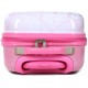 Valise cabine enfant/fille ROSE LOVE PARIS ABS 50X33X20CM