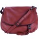 Sac à bandoulière femme Cuir marron/cognac foncé PALERME N1269 Sac en cuir PRIX WEB