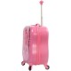 Valise enfant/fille ROSE LOVE PARIS 2031 ABS 50CM