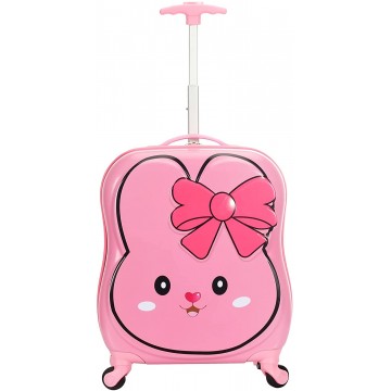 Valise enfant/fille ROSE LOVE PARIS 2031 ABS 50CM